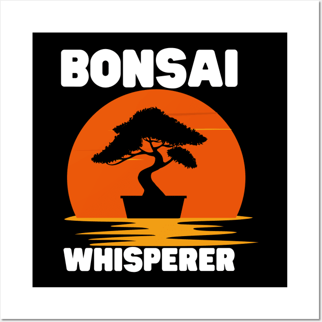 Bonsai Whisperer Wall Art by HobbyAndArt